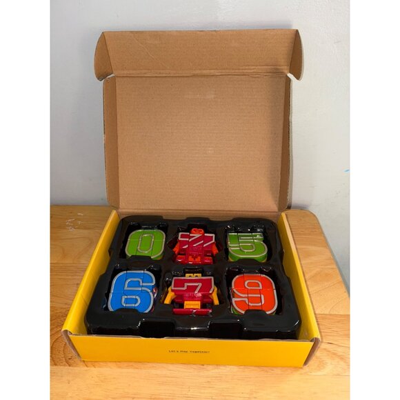 Lydaz Magic Combiner Transforming Robot Number Toys For Kids Ages 5+ STEM - Picture 2 of 4